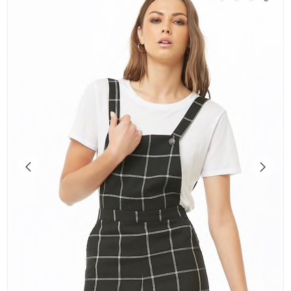 forever 21 checkered jumpsuit